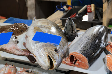 Fresh fish close up at the fish market in Aljezur, Portugal   © bummi100