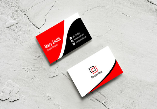 Professional Business Card Mockup
