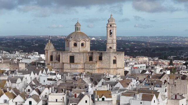 Locorotondo is a town in Italy, in the Apulia region, in the province of Bari.