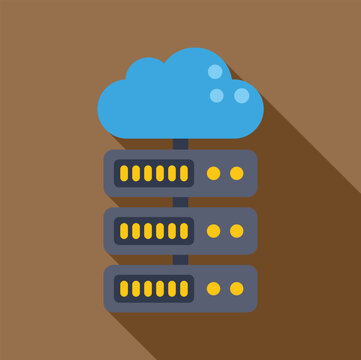 Cloud computing storage concept for network database and internet technologies
