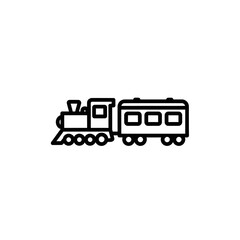 Fototapeta premium Miniature Toy Train Set Illustration for Creative Design Projects