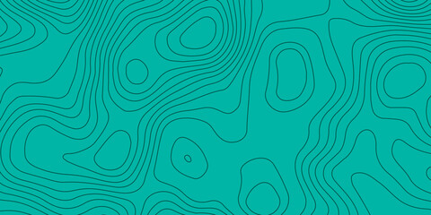 Topographic map background with geographic grid for hiking and mountain sport. luxury topographic wavy pattern and geographic grid map design. paper texture Imitation of a geographical map shades. © Abdur Rahman Safin 