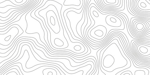 Topographic map background with geographic grid for hiking and mountain sport. luxury topographic wavy pattern and geographic grid map design. paper texture Imitation of a geographical map shades. © Abdur Rahman Safin 