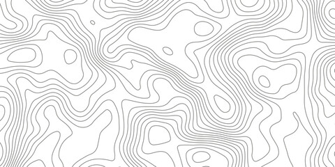 Topographic map background with geographic grid for hiking and mountain sport. luxury topographic wavy pattern and geographic grid map design. paper texture Imitation of a geographical map shades. © Abdur Rahman Safin 