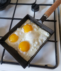 Fried eggs