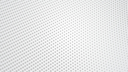 Grey halftone dot abstract background with modern gradient texture for stylish wallpaper design