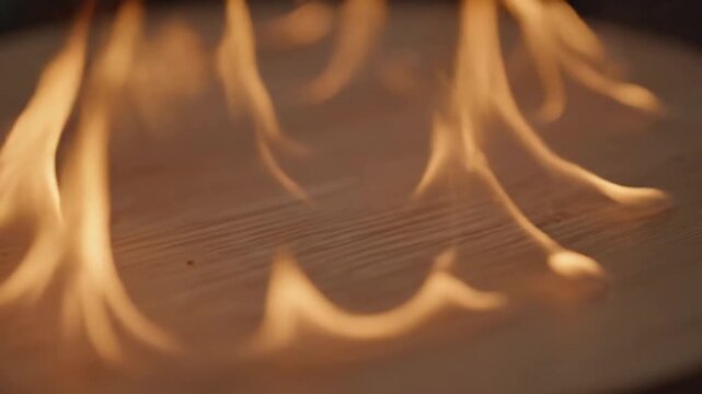 Ambient Caustic Textures Explore the mesmerizing dance of firelight caustics across various textured surfaces, creating a calming and sophisticated backdrop.