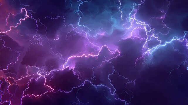 A powerful thunderstorm lights up the night with lightning striking a lone tree in the open field