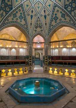 Sultan amir ahmad bathhouse, Isfahan province, Kashan, Iran
