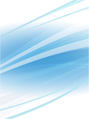 Abstract Blue Speed Line Background with Dynamic Rays