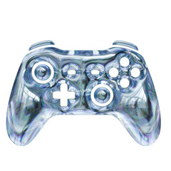 Gamepad Glassmorphism 3D Render Icons © hjhofficial