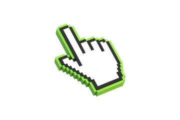 Retro Gaming Hand Cursor
