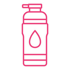 Fototapeta premium Water bottle Icon