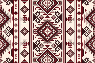 Native Southwest Abstract Geometric Ethnic Pattern