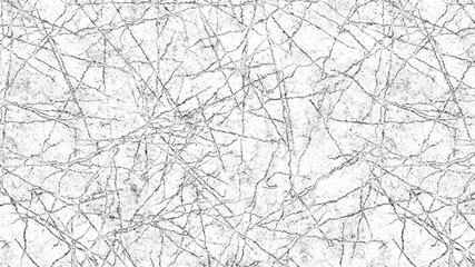 Obraz premium Distressed crack texture black and white 3D render