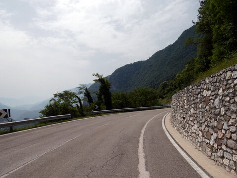 sp 37 von Lago di Tenno nach Riva del Garda
