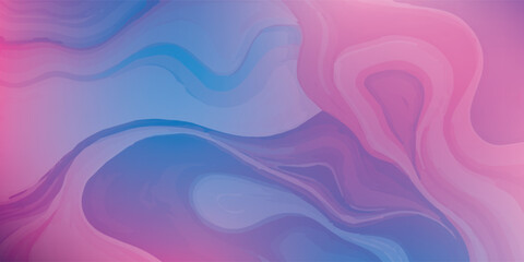 Fototapeta premium Abstract flowing gradient background with vibrant pink blue and purple hues creating a dynamic and modern visual effect.