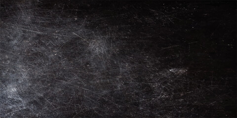 Obraz premium A dark grunge texture with rain falling on a black and white stone wall pattern creates a moody vintage backdrop on this rough blank grey surface