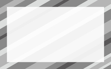 斜めストライプと白地文字スペースの抽象背景素材