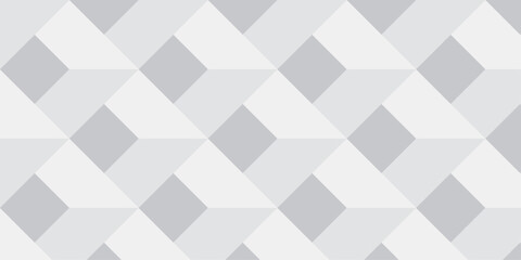 Fototapeta premium Abstract white geometric cube wall creative concept triangle overlap square technology background. vector digital cubes fabric and wallpaper grid block texture background.