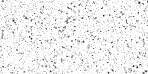 Obraz premium Black and white interior cement concrete terrazzo rock surface design. Overlay abstract quartz rock smooth wall concrete polished terrazzo mosaic endless flooring grunge pavement ceramic texture.