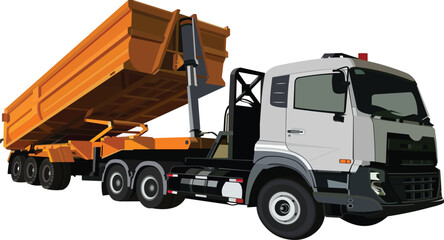 Dump long truck.eps