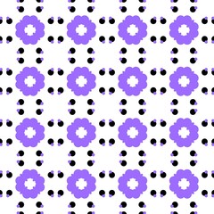 Abstract geometric set of seamless pattern	