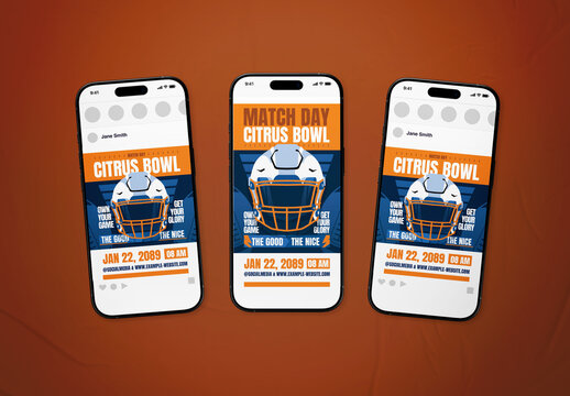 Citrus Bowl Football Sport Social Media