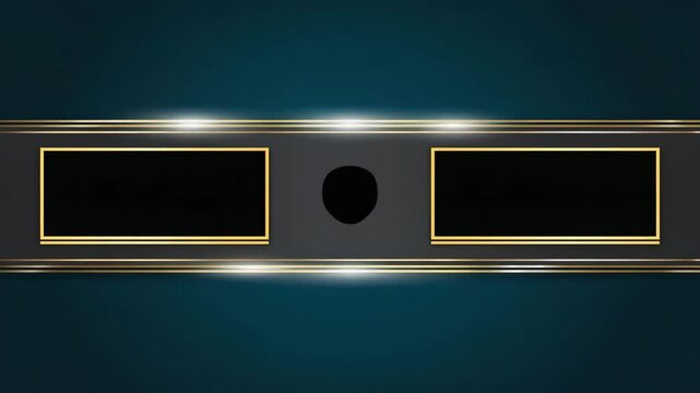 Atmospheric Abstract Accented Title Scene with Smooth Motion