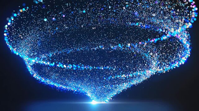 Turbo Particles Swirling Smoothly with Dynamic Flow in 4K