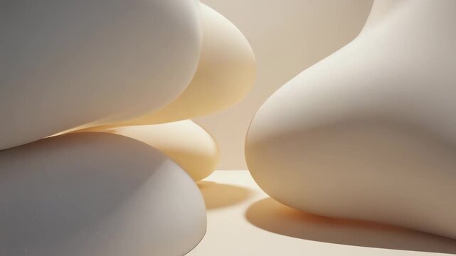 Turbo Shapes Drifting Subtly with Slow Scale Changes in 4K