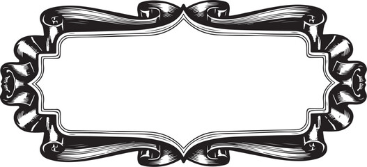 Vintage Label Frame Vector Bundle