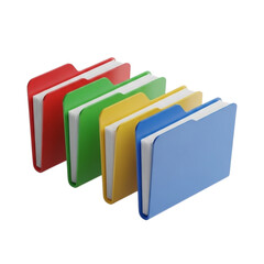 Illustration of Office Document Archiving and Data Organization.