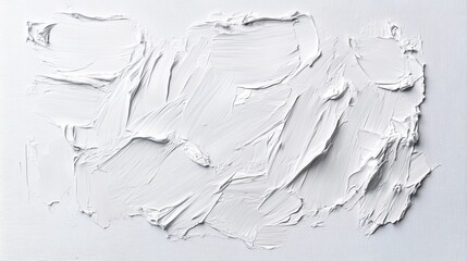Obraz premium Expressionistic Backdrop with White Brushstrokes and Layered Texture for Minimalist Design Aesthetic