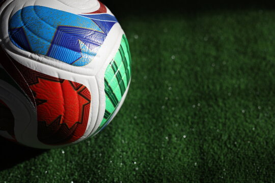 Official FIFA World Cup 2026 match ball. 18 February 2026. Minsk , Belarus.