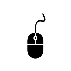 Computer Mouse Vector Illustration &ndash; Sleek Ergonomic PC Accessory