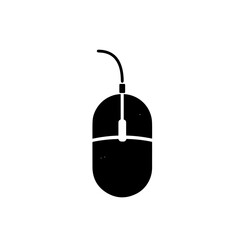Computer Mouse Vector Illustration &ndash; Modern Wireless and Wired Desktop Device