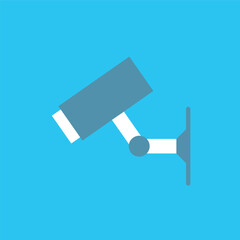 シンプルな防犯カメラのアイコン