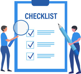 Checklist is done Things to do target 
