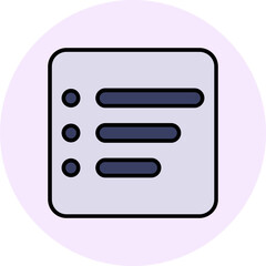 Menu Vector Icon