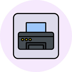 Print Vector Icon