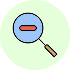 Zoom Out Vector Icon