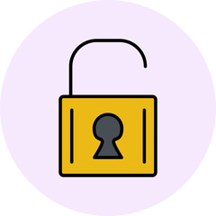 Unlock Vector Icon