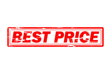BEST PRICE - BEST PRICE text written on Red Rubber Stamp 
