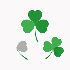 Three leaf clover illustration
