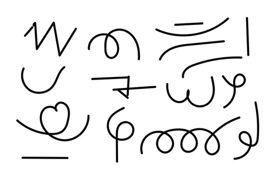 Ancient script with various symbols and markings