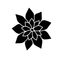 Decorative flower shape