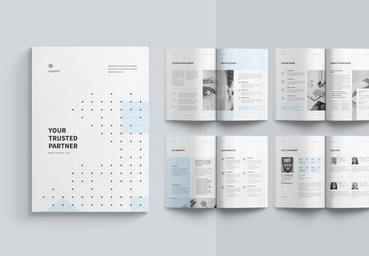 Modern Corporate Business Brochure & Company Profile Template