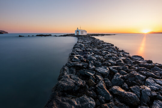 Agios Nikolaos Chapel, Rethymno, Crete, Greece