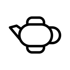 Fototapeta premium Teapot Icon Vector Symbol Design Illustration